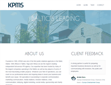 Tablet Screenshot of kpms-pr.eu